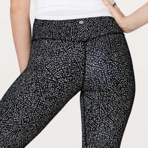 ⭐Lululemon Align Leggings II - Night View White Black - Size 4